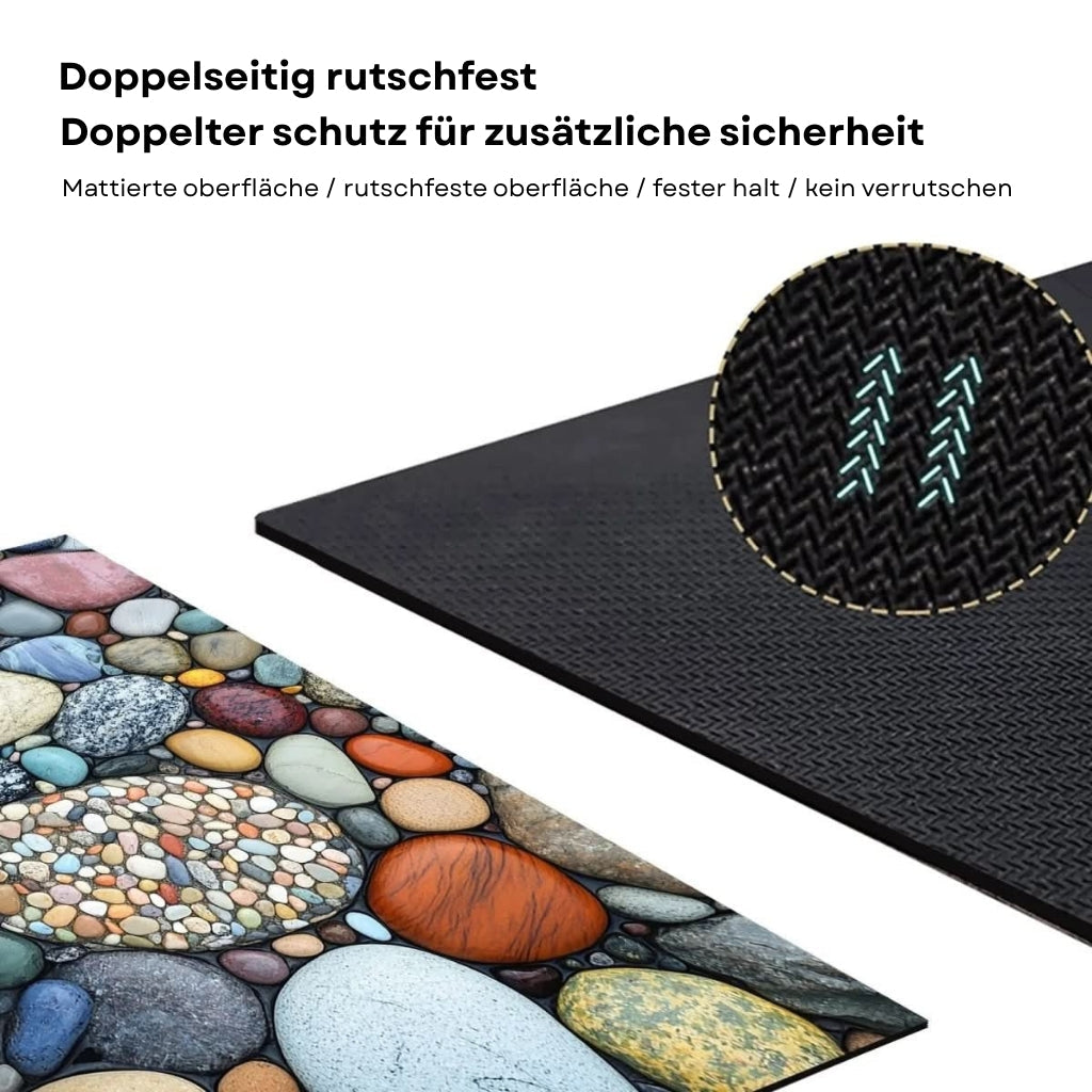 AquaLite: Diatomeenerde-Badematte mit natürlicher Wasseraufnahme & rutschfestem Gummiboden – für Bad & Gäste-WC - Image 6