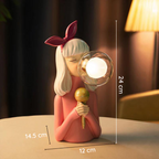 Artisan Sisters: Designer Tischlampe aus Holz & Glas – warmes Licht für modernes Zuhause - Image 10