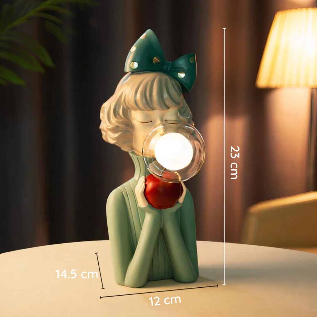Artisan Sisters: Designer Tischlampe aus Holz & Glas – warmes Licht für modernes Zuhause - Image 13