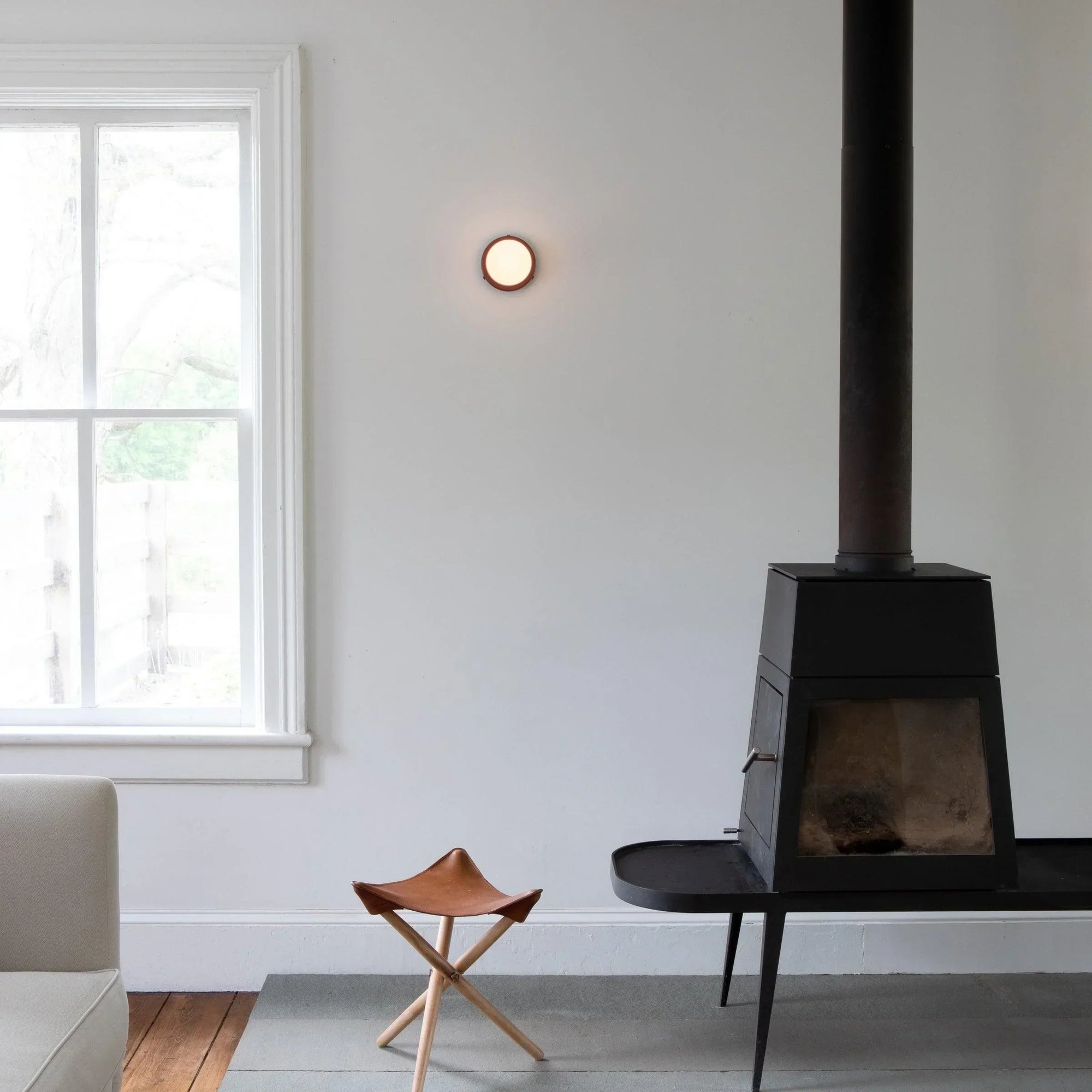 AuriDot: Runde Glas Wandleuchte & Deckenleuchte – Minimalistische LED Lampe im skandinavischen Design - Image 2