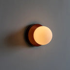 AuriDot: Runde Glas Wandleuchte & Deckenleuchte – Minimalistische LED Lampe im skandinavischen Design - Image 4