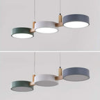 Linear Nordic Ceiling Pendant Light for Dining and Kitchen Areas