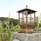 Outdoor Light Lantern Traditional Flush-Mount Exterior Light