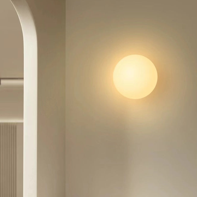Aniorah - Minimalist Orb Glass Wall Sconce Lamp - Image 3