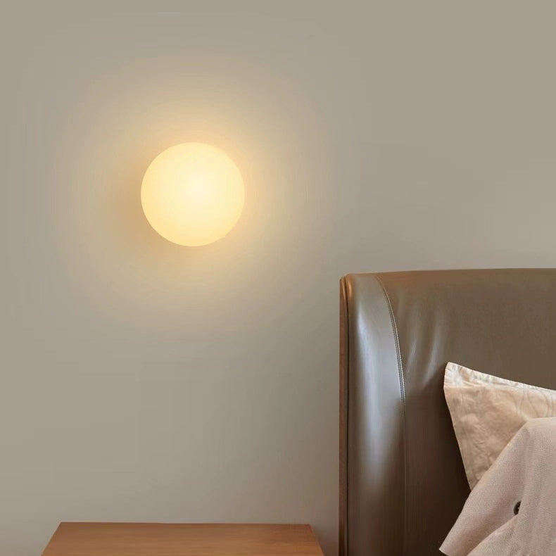 Aniorah - Minimalist Orb Glass Wall Sconce Lamp - Image 2