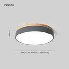Modern Round Ceiling Light Dimmable Indoor LED Fixture