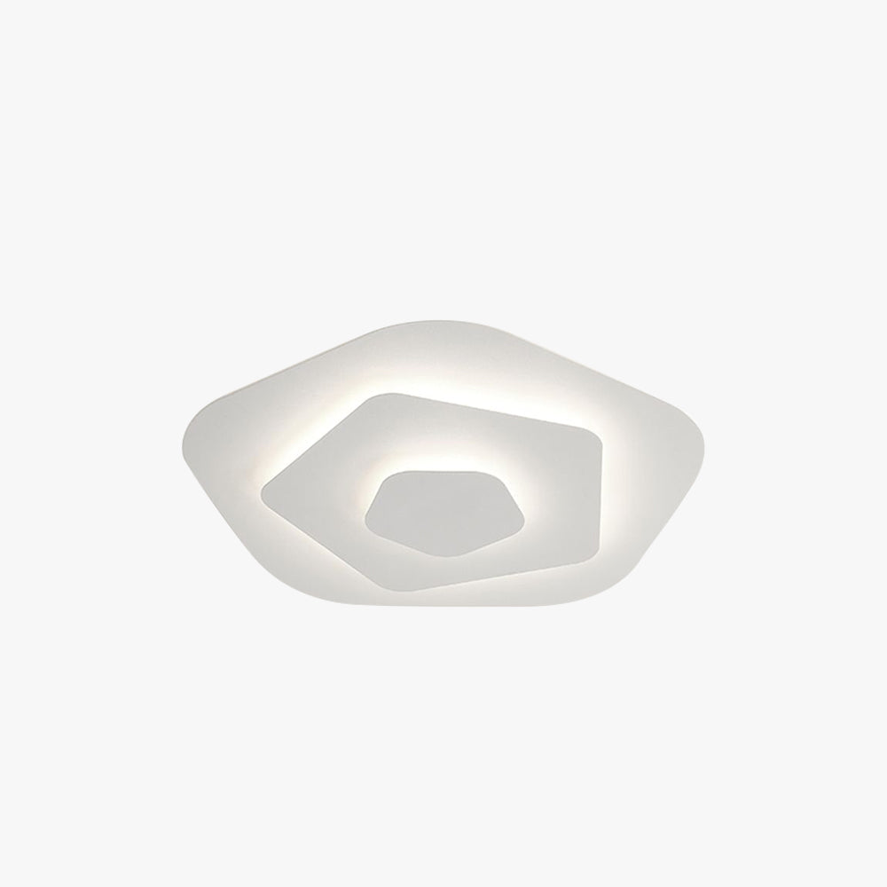 Round LED Ceiling Light Adjustable Brightness for Bedroom & Living Room