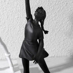 Modern Girl Balloon Statue Contemporary Home Décor Sculpture