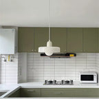 Modern Art Deco Halo Pendant Light for Living Spaces
