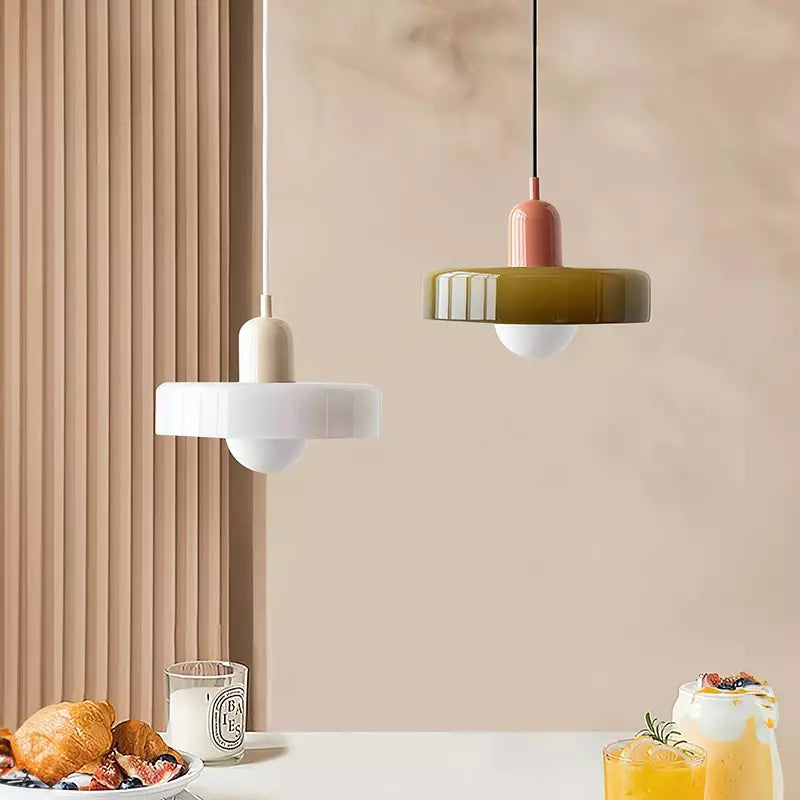 Modern Art Deco Halo Pendant Light for Living Spaces