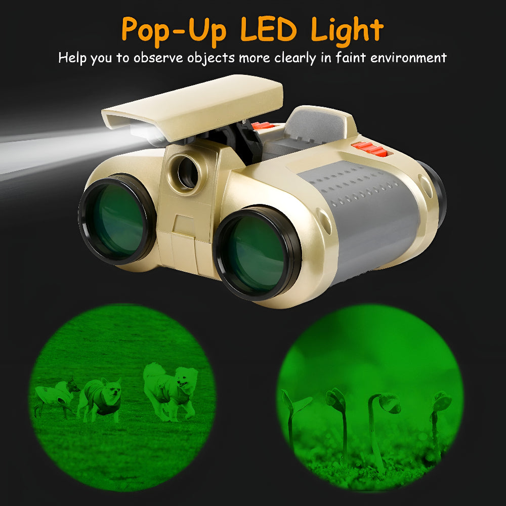 Kids Binoculars Night Vision Outdoor Exploration Adventure Toy - Image 5