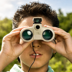 Kids Binoculars Night Vision Outdoor Exploration Adventure Toy