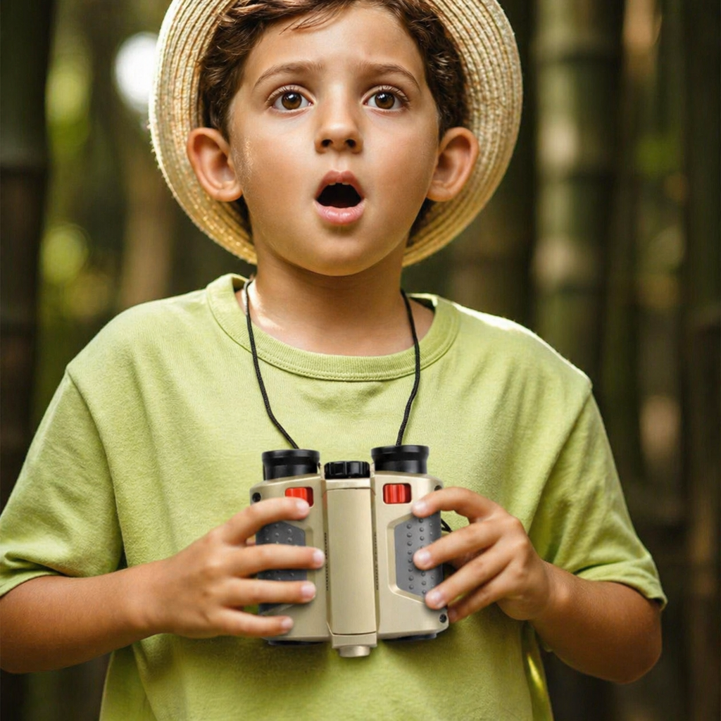 Kids Binoculars Night Vision Outdoor Exploration Adventure Toy - Image 2