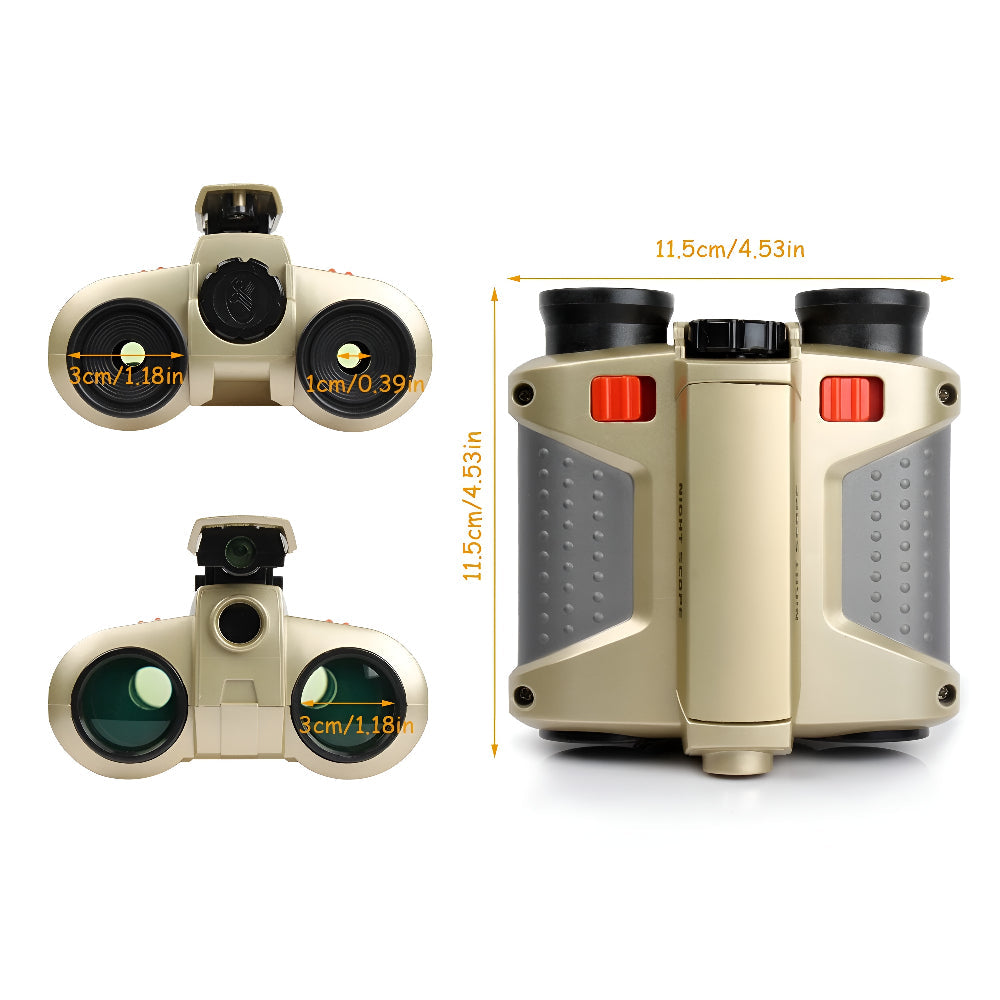 Kids Binoculars Night Vision Outdoor Exploration Adventure Toy - Image 10