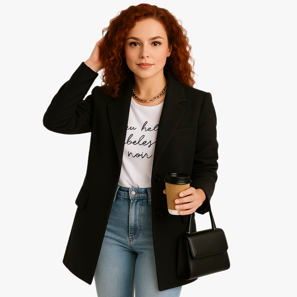 Elegant Women's Mid-Length Coat for All Occasions