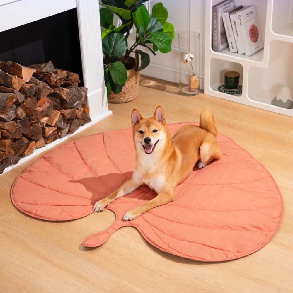 Leaf‑Shaped Dog Beds & Pet Mats