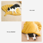 Leaf‑Shaped Dog Beds & Pet Mats