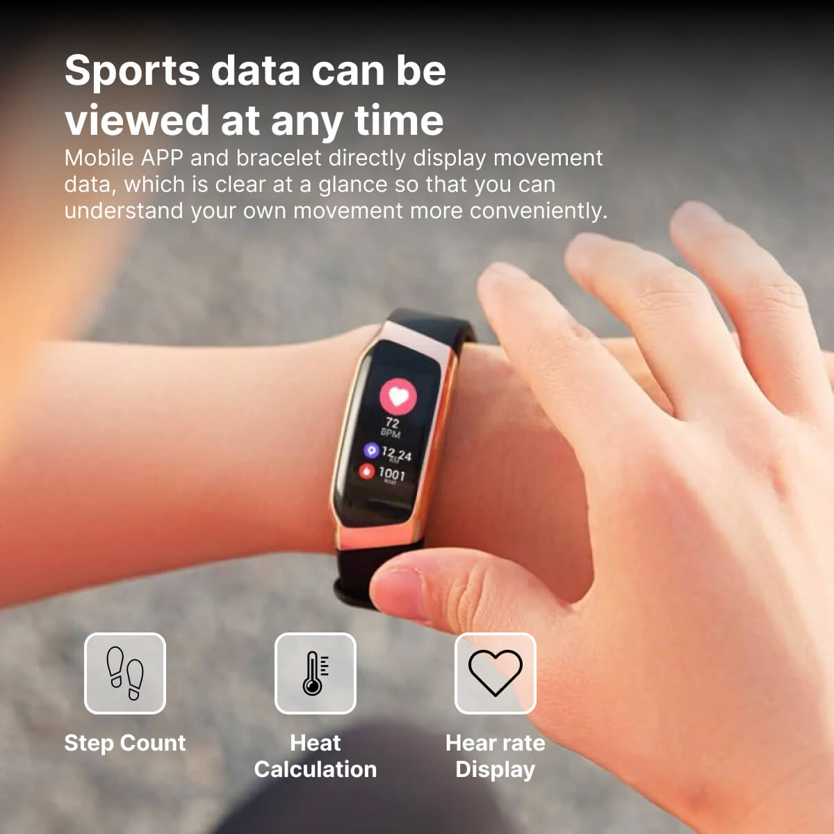 Waterproof Smartwatch Sports, Notifications & Daily Tracking