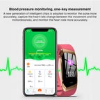 Waterproof Smartwatch Sports, Notifications & Daily Tracking