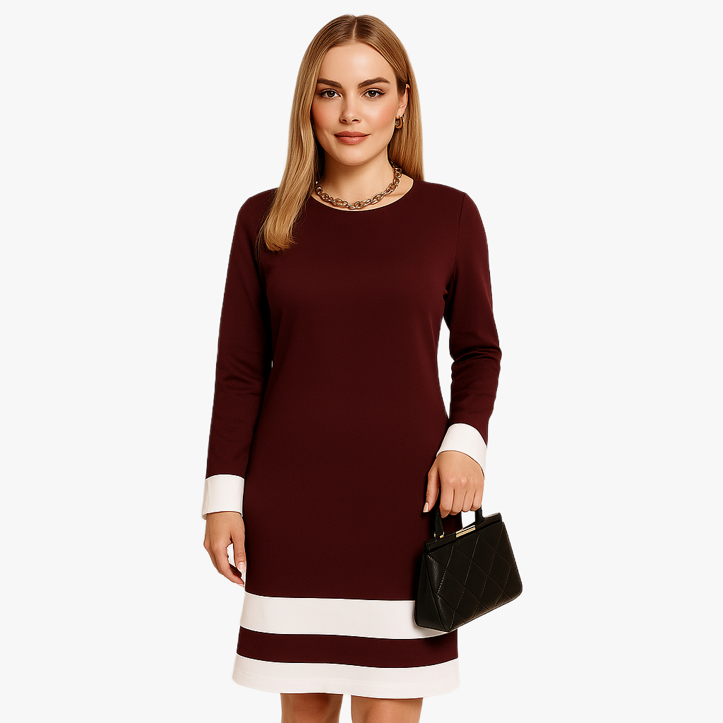 Vibrant Summer Dress with Flattering Fit