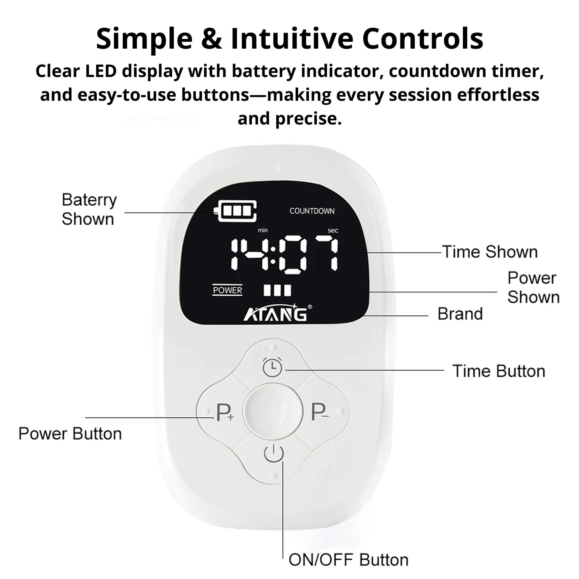 CES Therapy Device for Anxiety, Sleep & Pain Relief