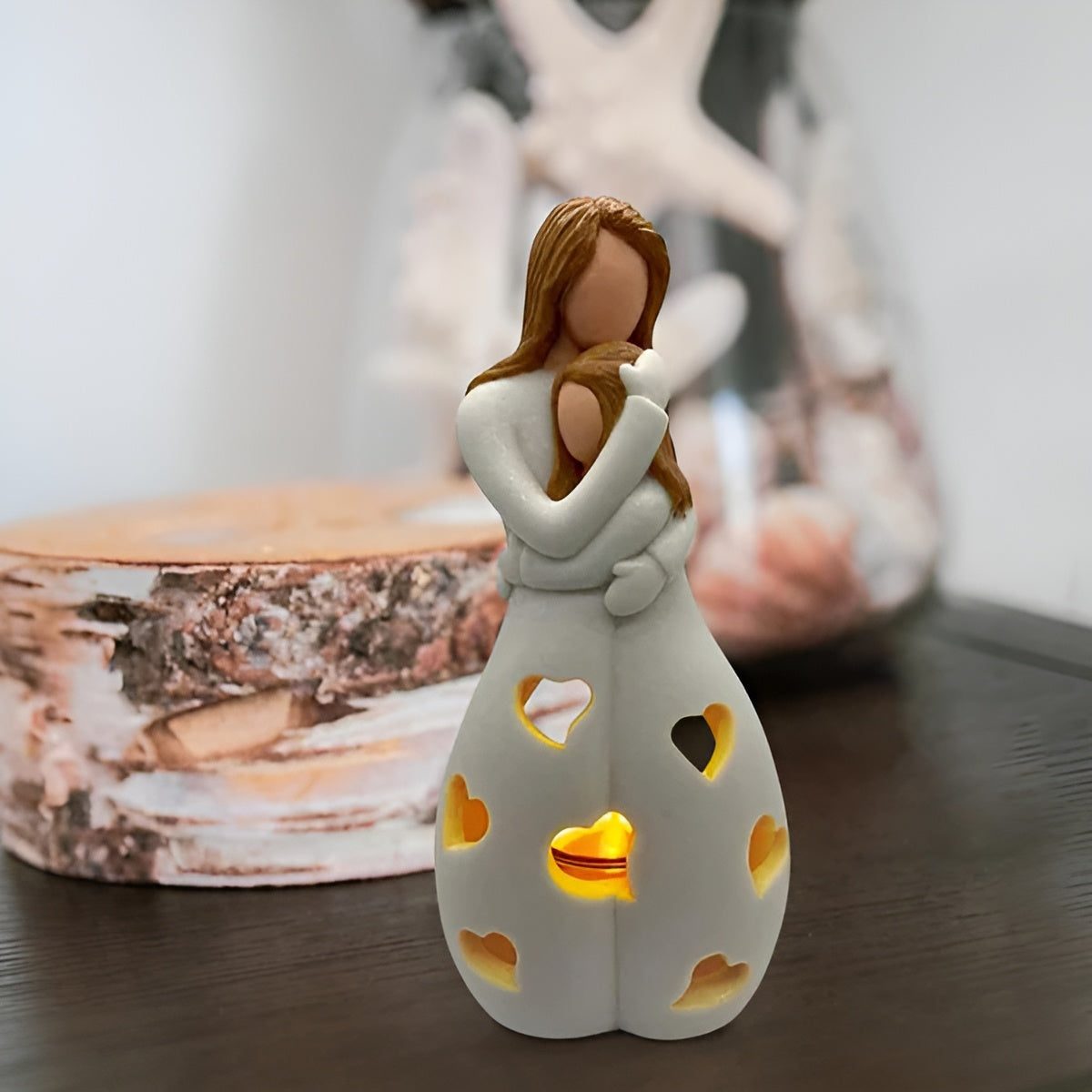 Mother’s Day Special Ornament Meaningful Embrace Glow Gift