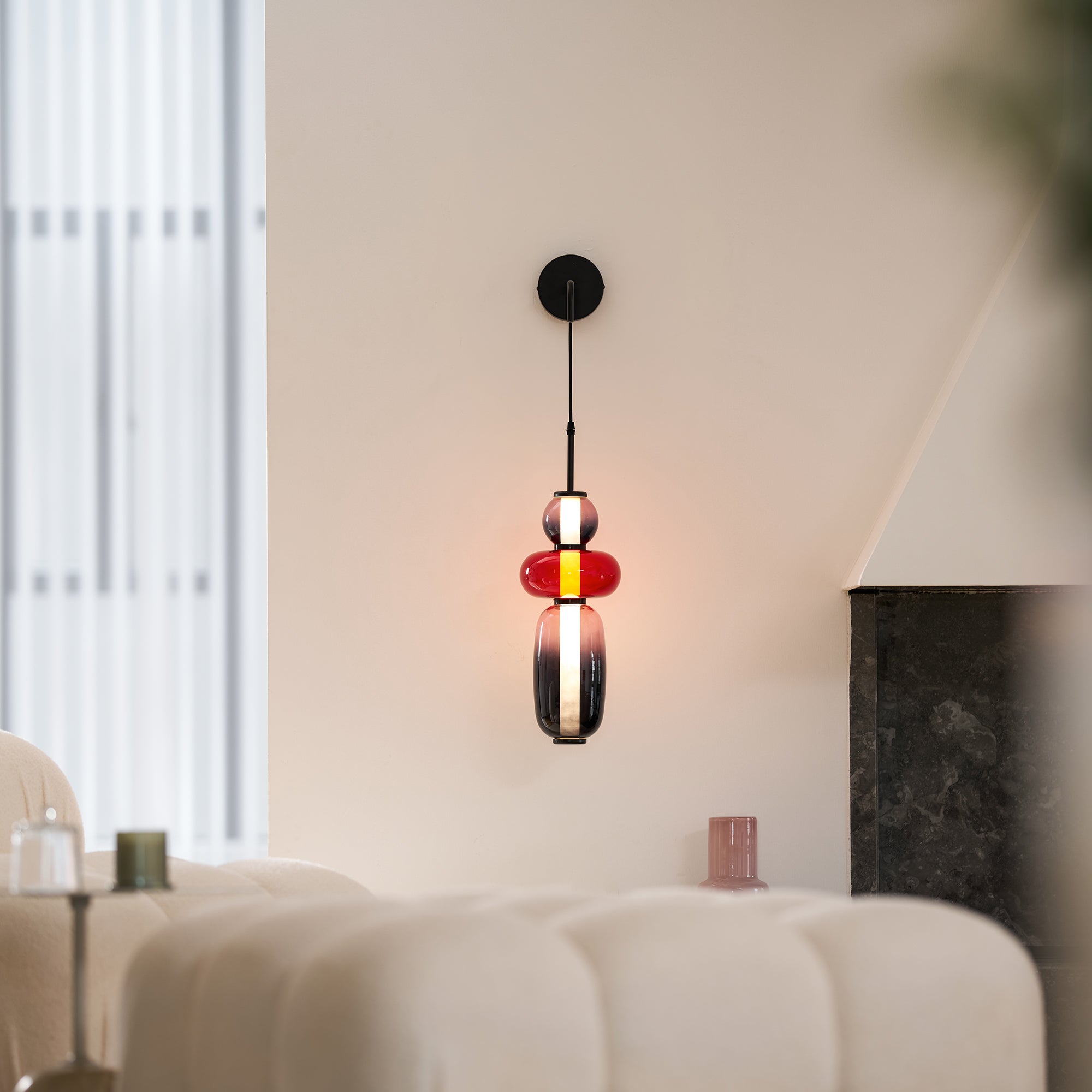Colourful Statement Wall Lights for Modern Homes