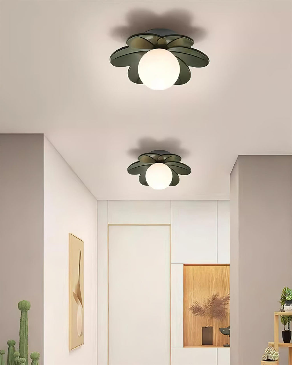 Floral Ceiling Lights for Playful Elegance