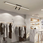 Cestia: Lineare LED-Deckenleuchte in Schwarz – für Wohnzimmer & Schlafzimmer - Image 7