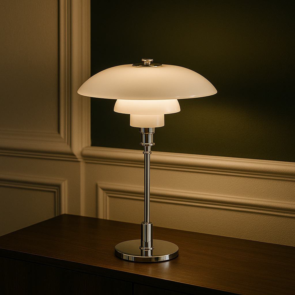 Scandinavian Table Lamp Minimalist Nordic Bedside Light - Image 2