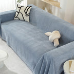 Herringbone Sofa Throw Soft Textured Blanket with Tassels