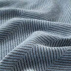 Herringbone Sofa Throw Soft Textured Blanket with Tassels