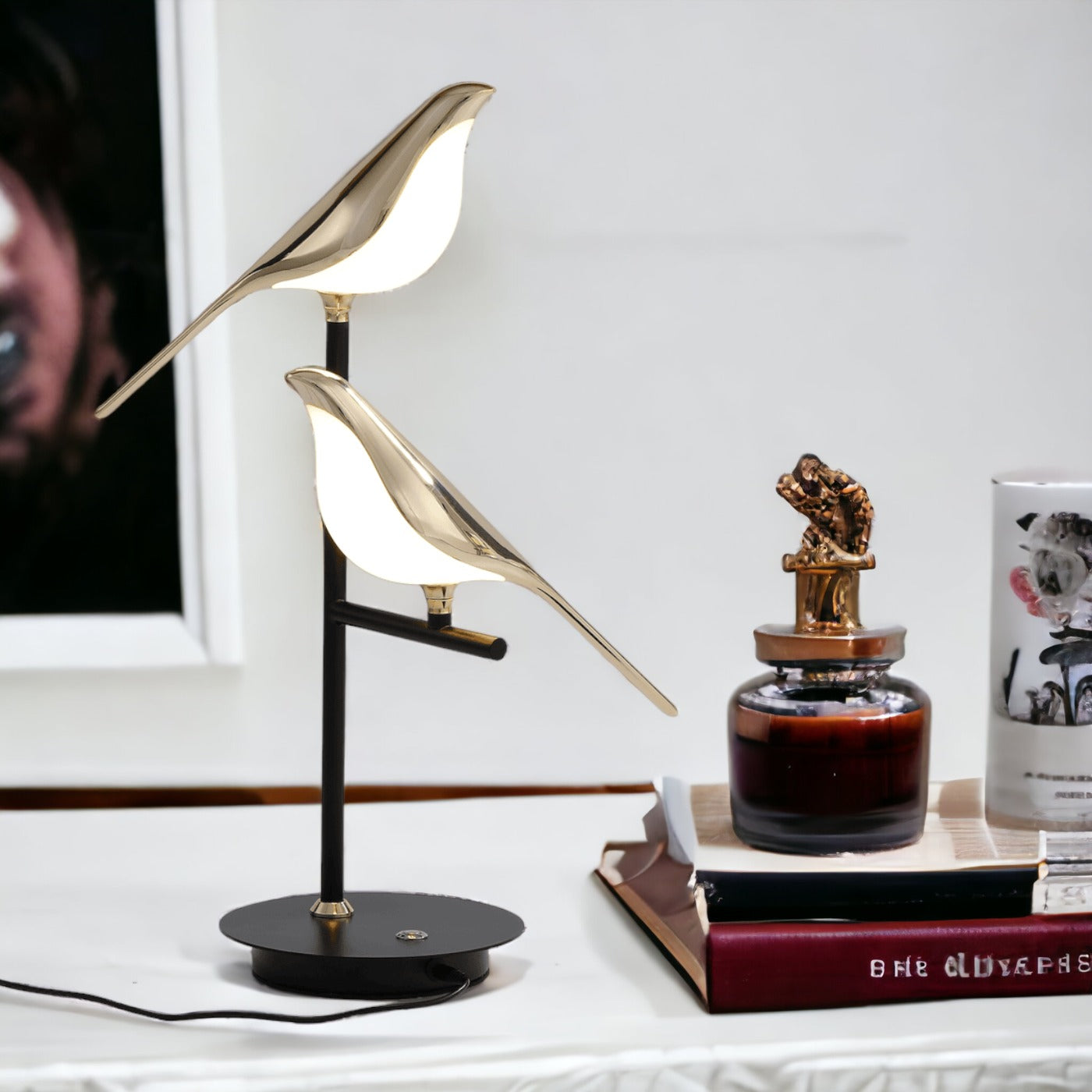 Modern Wall Sconce LED Nordic Decorative Bird Wall Lamp Bedroom - Image 5