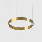 CircuLume: Runde LED-Pendelleuchte aus Metall mit modernem Design – für Wohnzimmer & Flur - Image 17