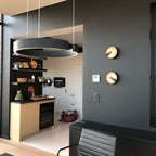 CircuLume: Runde LED-Pendelleuchte aus Metall mit modernem Design – für Wohnzimmer & Flur - Image 2