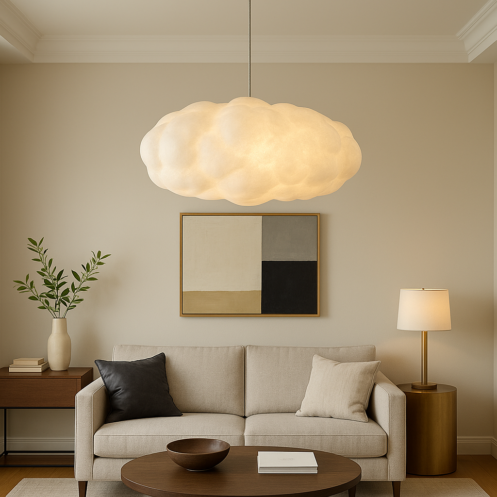Cloudara: Pendelleuchte LED Design – stilvolle Wolkenlampe für Wohnzimmer & Esszimmer - Image 2