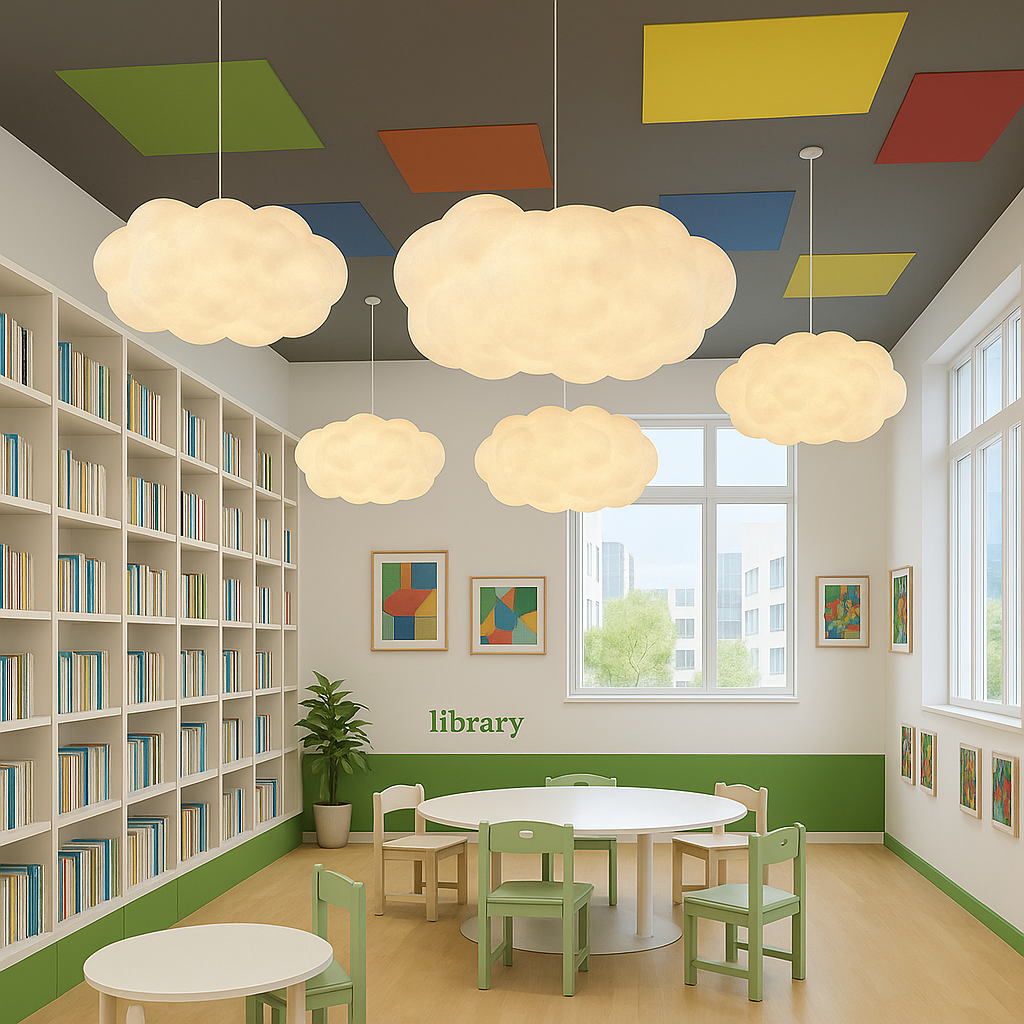 Cloudara: Pendelleuchte LED Design – stilvolle Wolkenlampe für Wohnzimmer & Esszimmer - Image 5