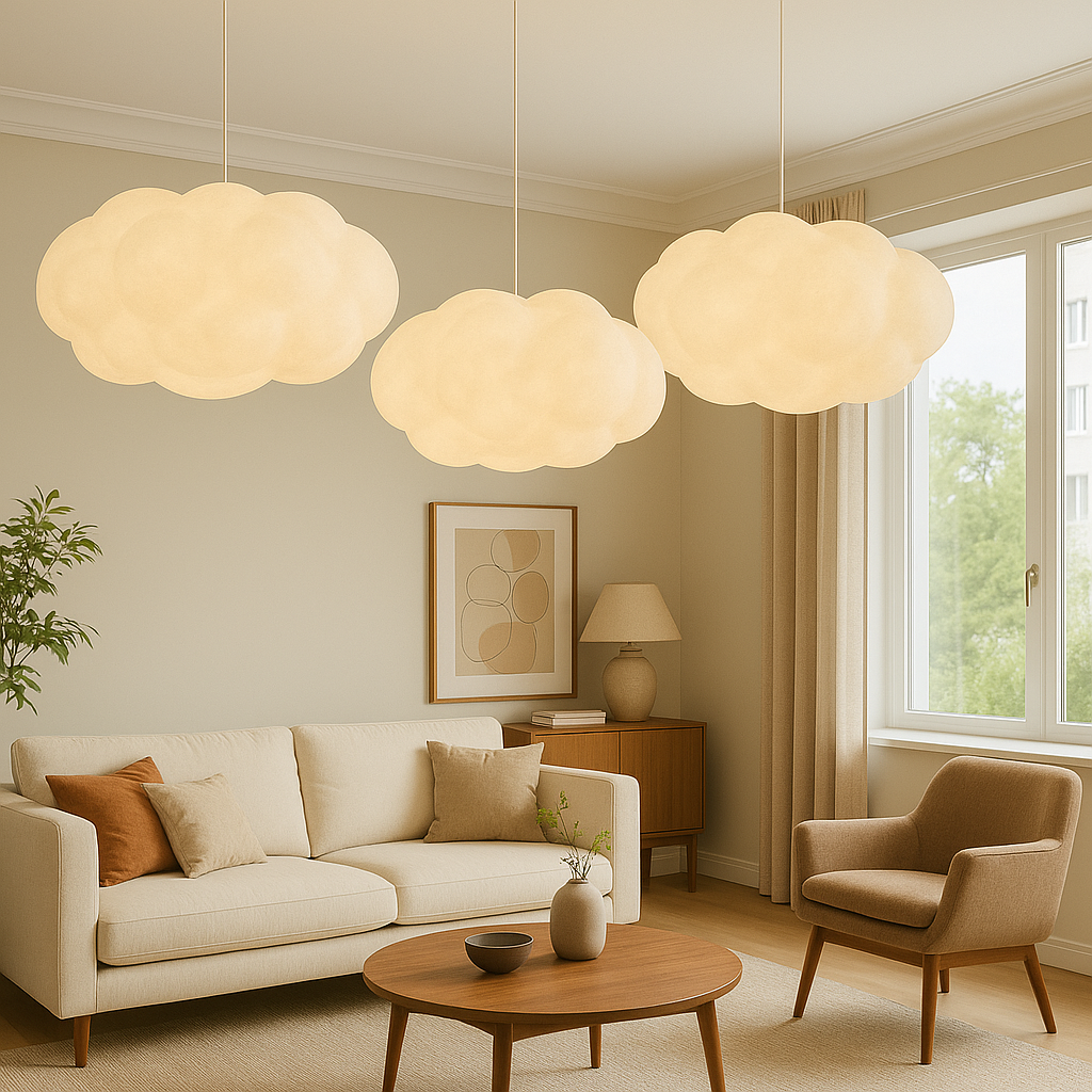 Cloudara: Pendelleuchte LED Design – stilvolle Wolkenlampe für Wohnzimmer & Esszimmer - Image 6