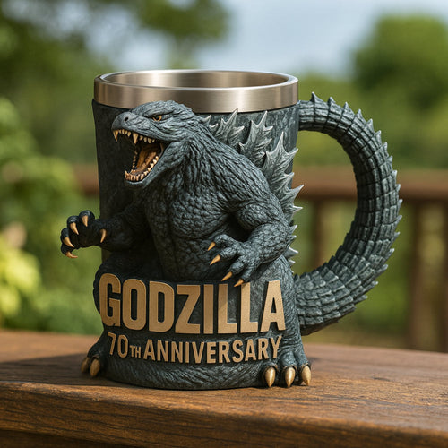 3D Sculpted Monster Ceramic Coffee Mug - Image 2