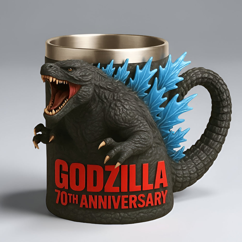 3D Sculpted Monster Ceramic Coffee Mug - Image 8