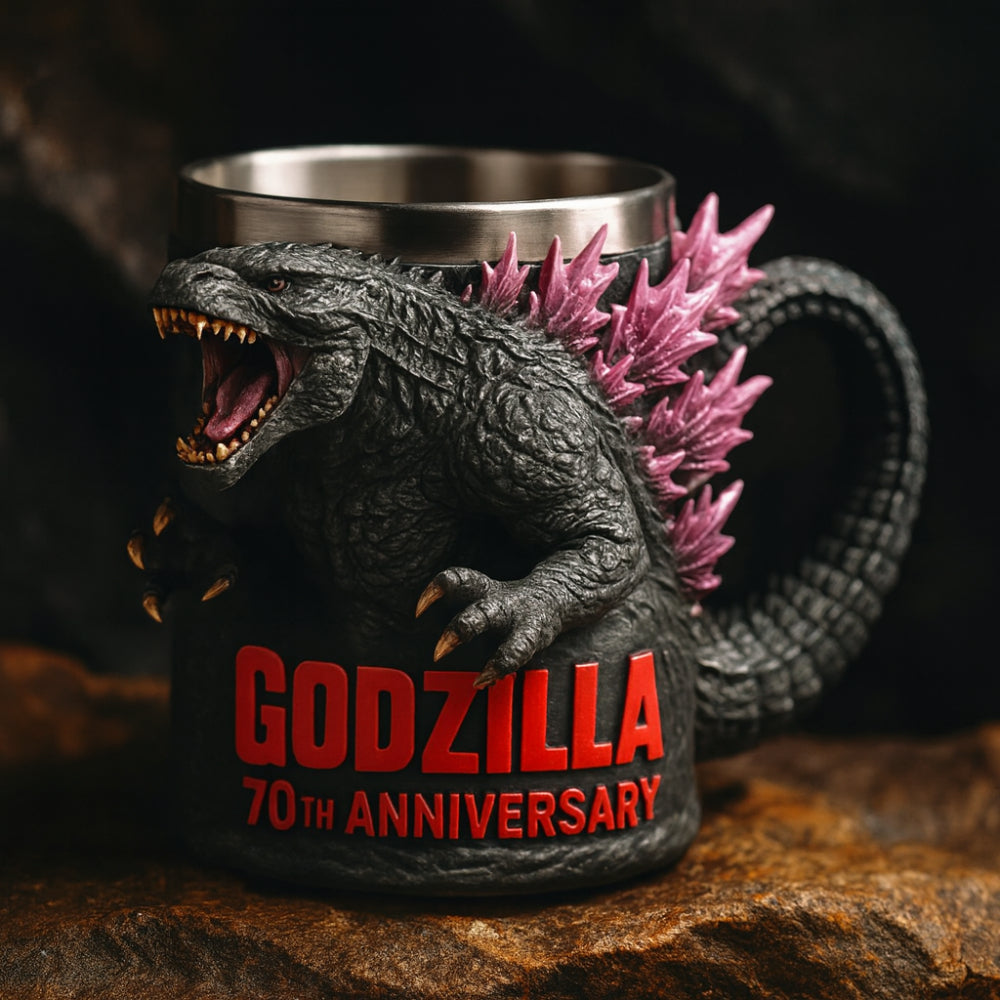 3D Sculpted Monster Ceramic Coffee Mug - Image 5