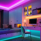LED Strip Light Waterproof Color Changing Remote Control