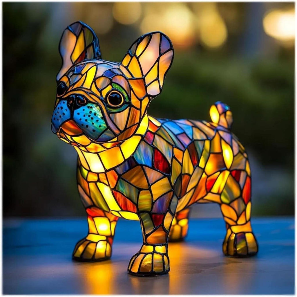CompanionLight: Künstlerische LED Tischlampe mit beliebten Hunderassen & USB-Anschluss – für Regal & Nachttisch - Image 24