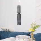 Contemporary Cylinder Pendant Light Clean Minimalist Style
