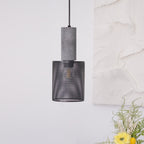 Minimalist Industrial Cylindrical Design Ceiling Pendant Light