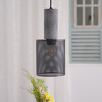 Minimalist Industrial Cylindrical Design Ceiling Pendant Light