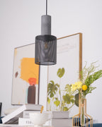 Minimalist Industrial Cylindrical Design Ceiling Pendant Light