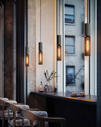 Contemporary Cylinder Pendant Light Clean Minimalist Style