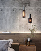 Minimalist Industrial Cylindrical Design Ceiling Pendant Light