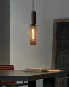 Contemporary Cylinder Pendant Light Clean Minimalist Style